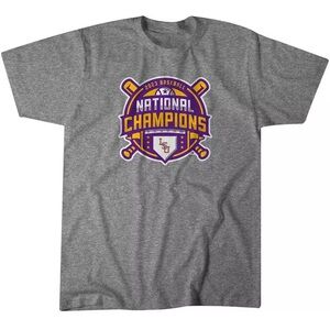 LSU 2023 lsu baseball national championship Logo 5xl shirt